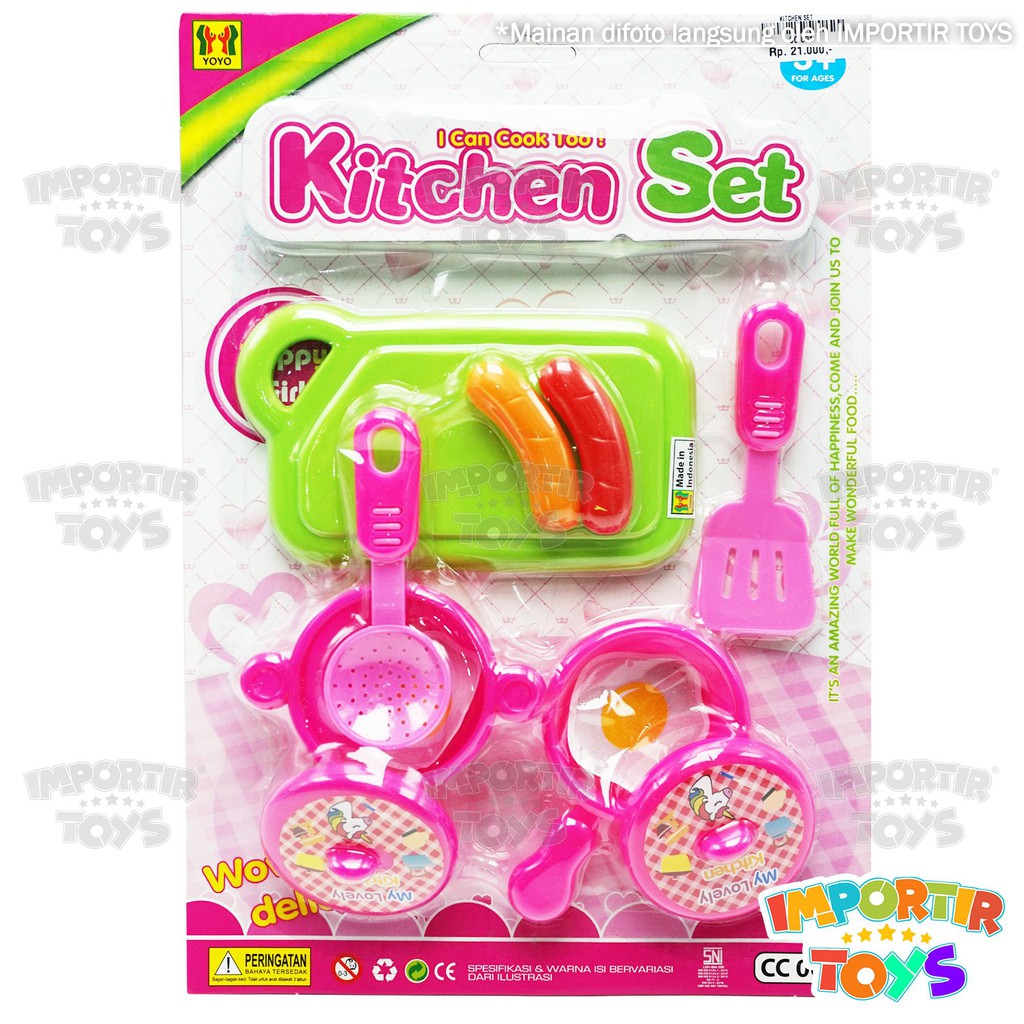 Mainan KITCHEN SET Masak Anak Memasak Cooking Dapur Anak