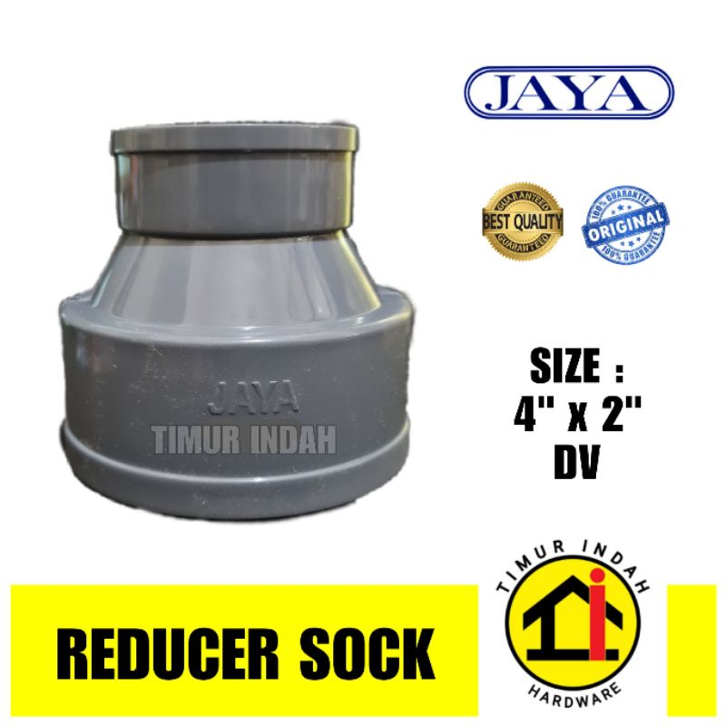 Verlop Sock 4" x 2" DV / Reducer sock 4" x 2" DV - JAYA