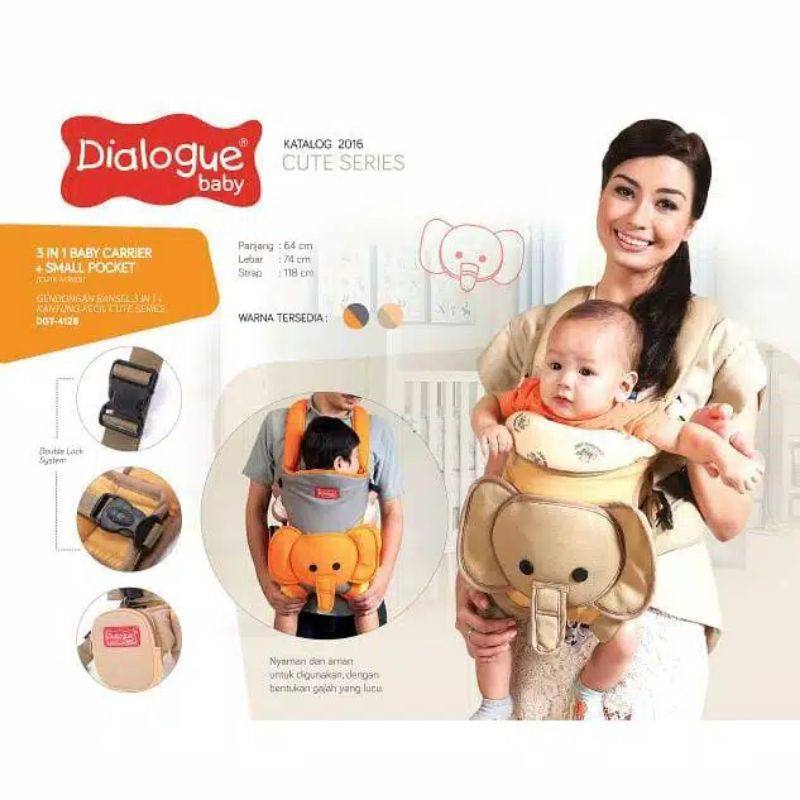 SOLD  Dialogue Baby Gendongan Bayi