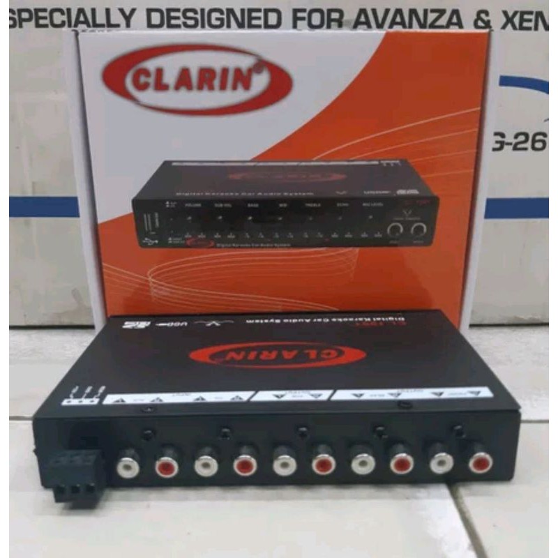 Parametrik EQUALIZER Clarin CL1001 Baru