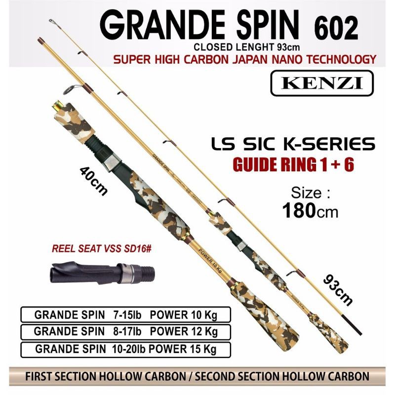 JORAN KENZI GRANDE SPIN 180 CM
