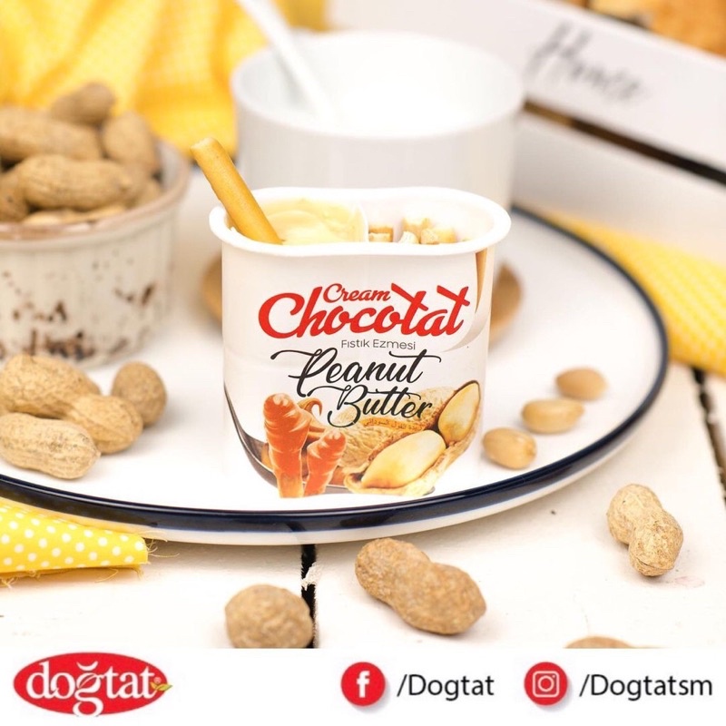 DOGTAT CREAM CHOCOTAT 55 GRAM - BISKUIT STIK DENGAN SAUS TURKEY