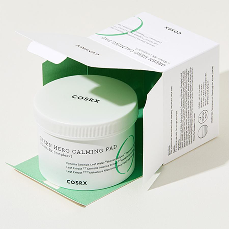 Cosrx green hero calming pad