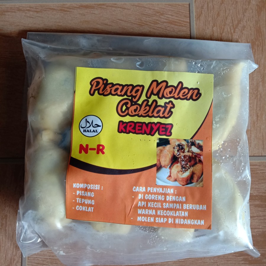 

KC Frozen - Pisang Molen Cokelat Isi 8 Pcs / Pisang Molen Lumer Murah / Pisang Molen Isi Coklat