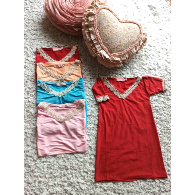 Daster anak Daily dress anak baju anak kecil dress anak dress rumah
