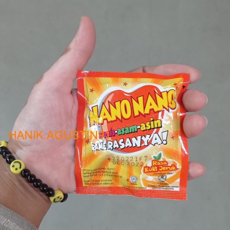 

Permen Nano Nano Asam Manis (isi 5 butir) Nanonano SS91