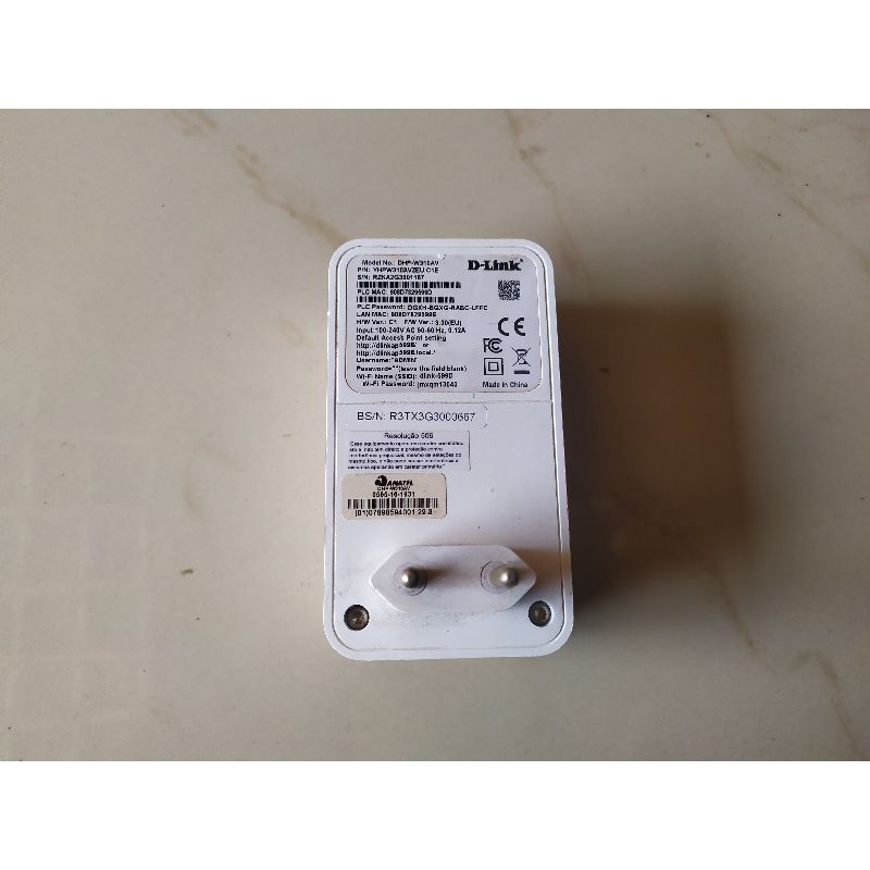 DLINK DHP-W310AV Powerline AV500 Wireless N300 Mini Extender