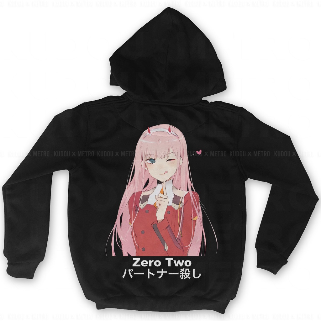 Jaket Zero Two Kawaii Anime Manga Darling In The Franxx Premium Unisex