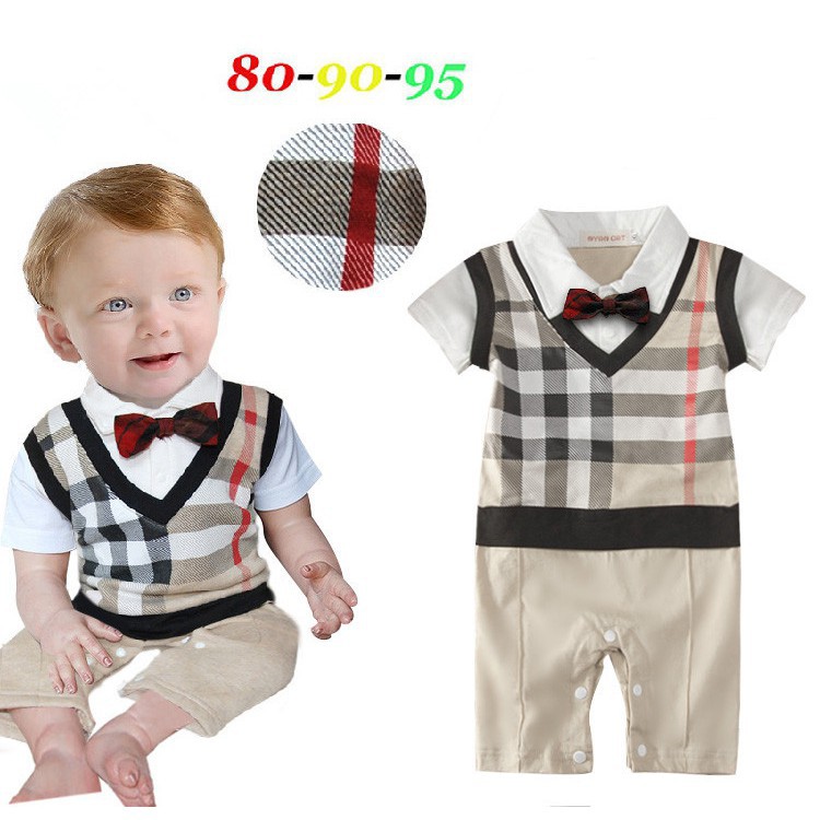 EMY BJ52 romper tuxedo anak bayi laki baby boy jumper import
