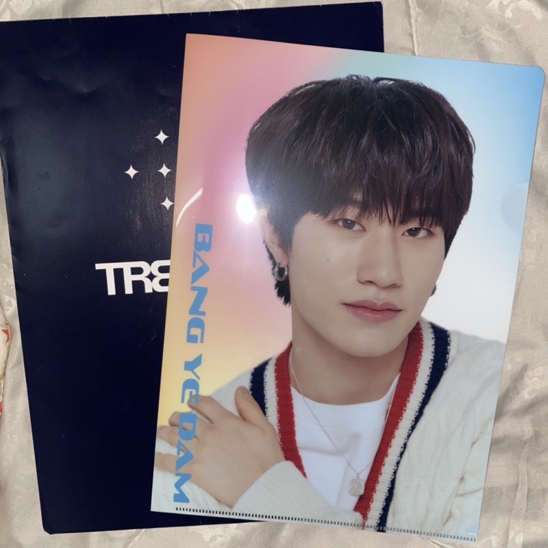 treasure yedam japan md (pop up store) clearfile clear file photocard postcard