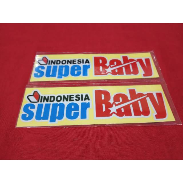 

STICKER CUTTING SUPER BABY