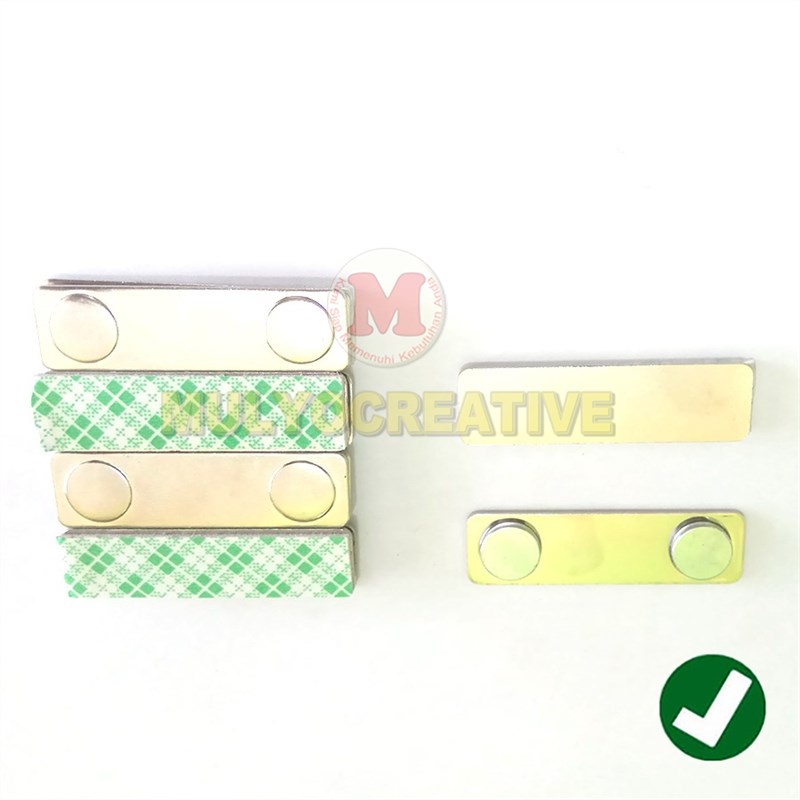 

Magnet Papan Nama Dada - Jepitan Magnetic Nametag Mata 2