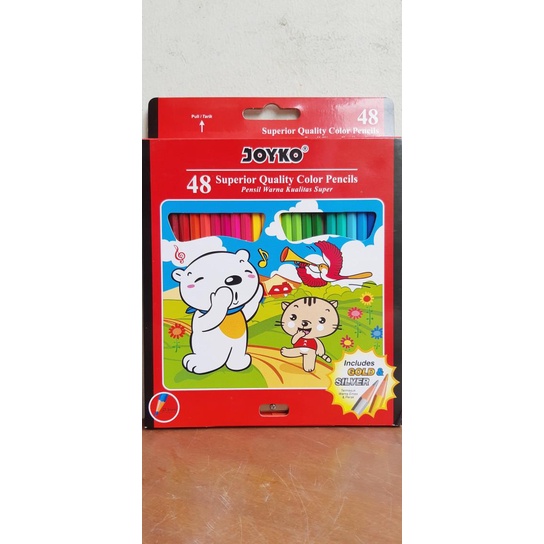 

Pensil Warna Joyko 48 Warna