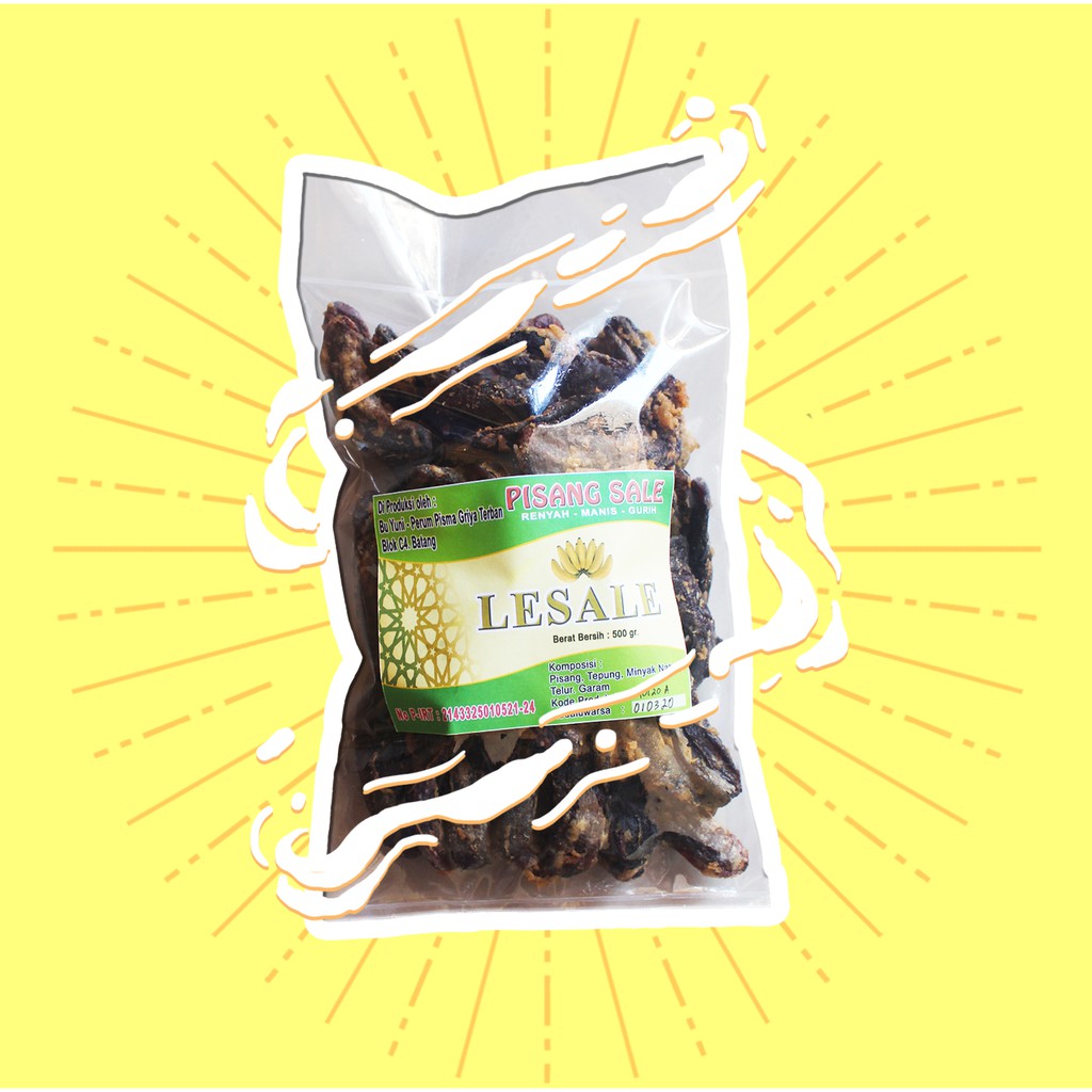 

Lesale Pisang Sale 500gr
