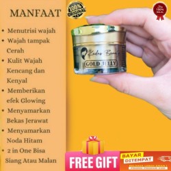 PROMO VALENTINE TERLARIS READY Gold jelly KEDAS BEAUTY Original 100% cod-2