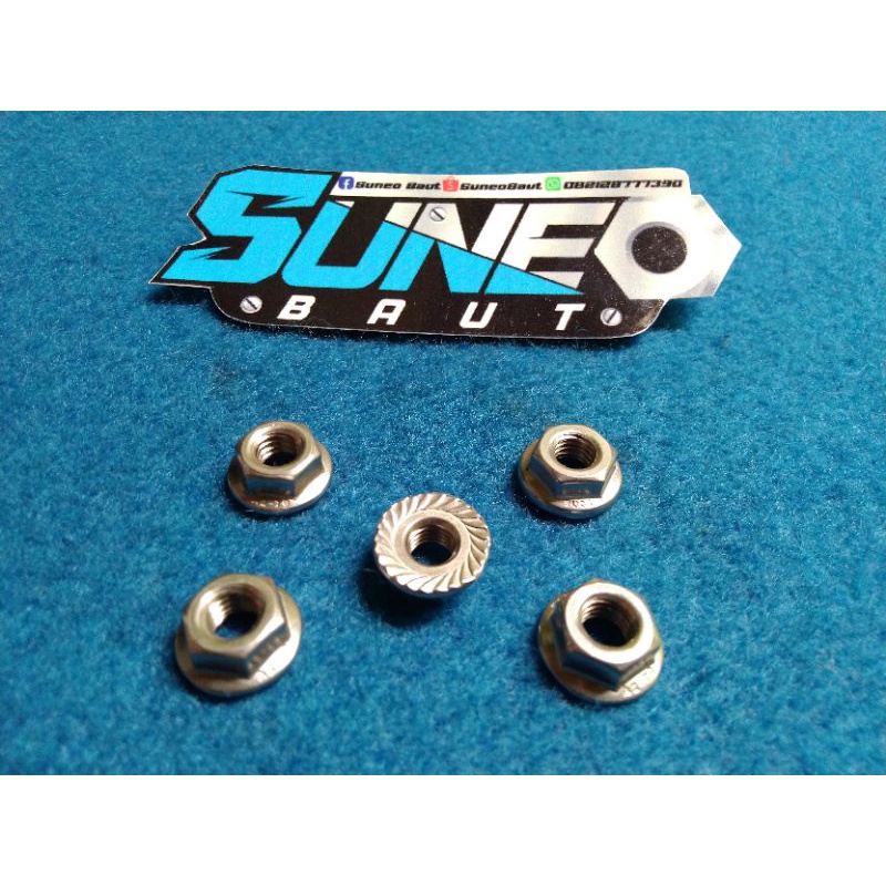 Mur Head Mesin Satria FU ( Stainless Steel )