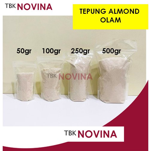 TEPUNG ALMOND OLAM / ALMOND POWDER / ALMOND FLOUR