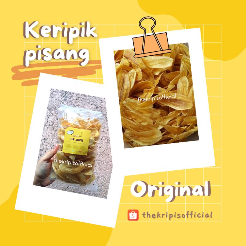 

Keripik Pisang Original 150gr [Halal Premium]