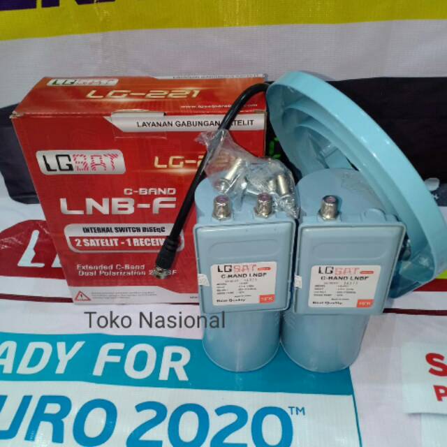 LNB LGsat C Band Twin Palapa Telkom