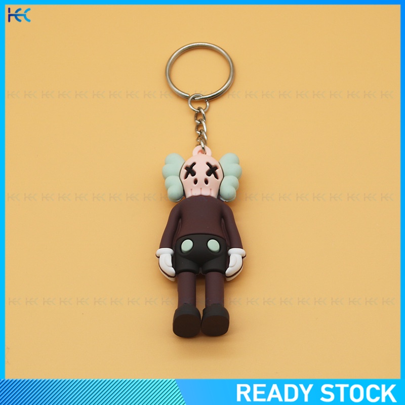 Gantungan Kunci Desain Kartun Kaws