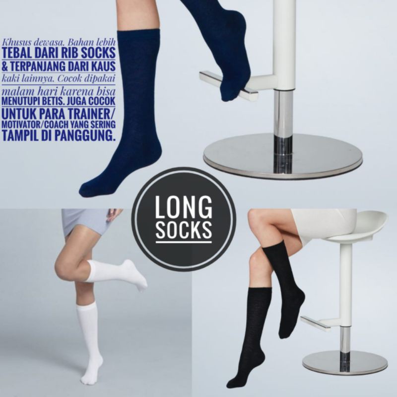 Nefful Long Socks Kaus Kaki Kesehatan