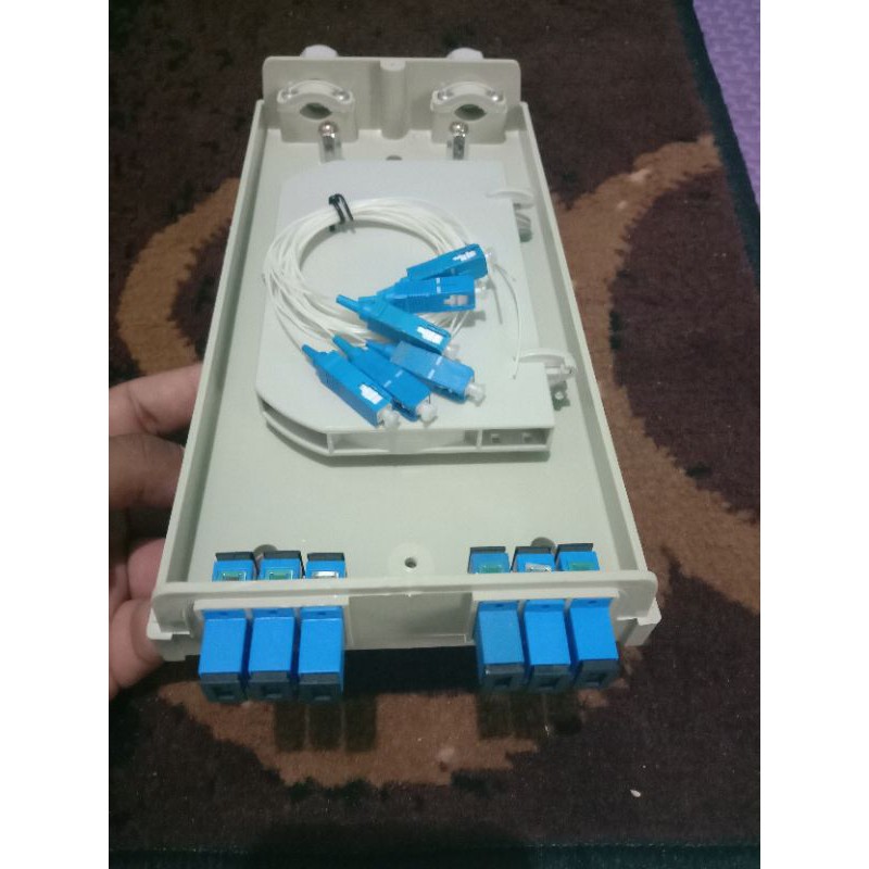 otb/odf 6 core lengkap pigtail SC UPC