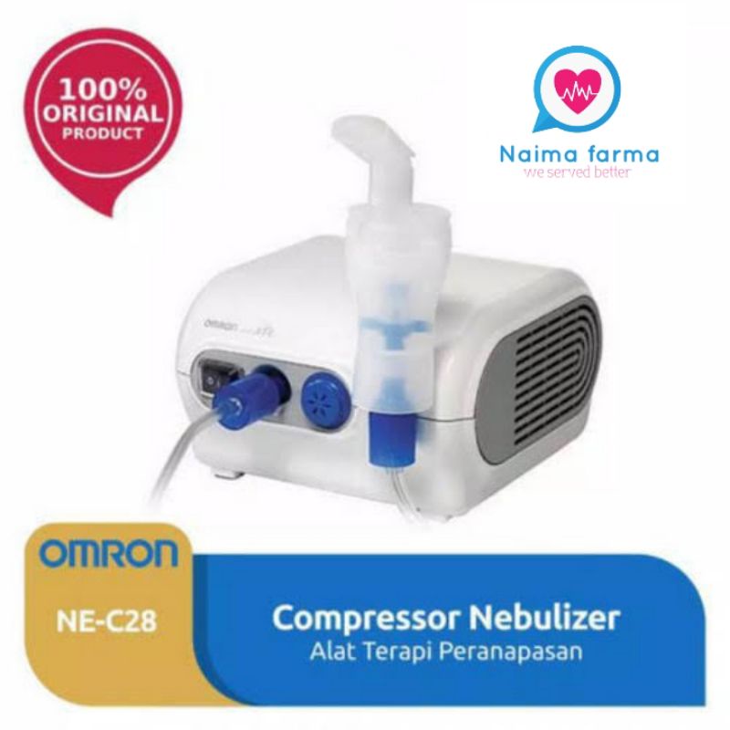 Nebulizer Omron NE C28/NEBULIZER ORIGINAL OMRON NE-C28/Alat Bantu Pernafasan Omron