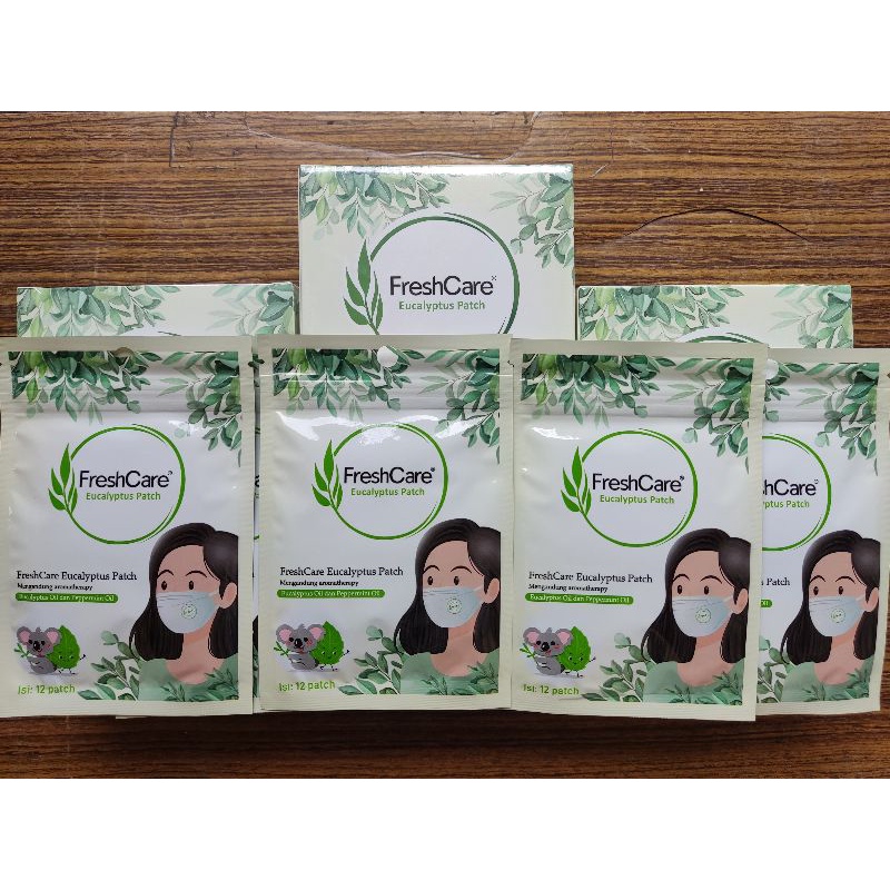 Freshcare Eucalyptus Patch 1sachet isi 12 patch