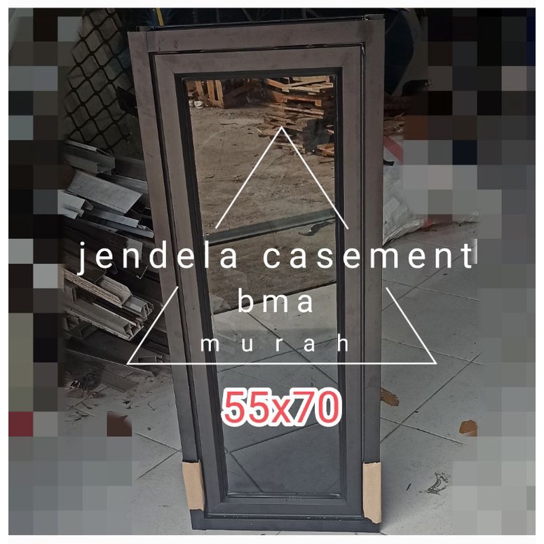 jendela aluminium 55x70