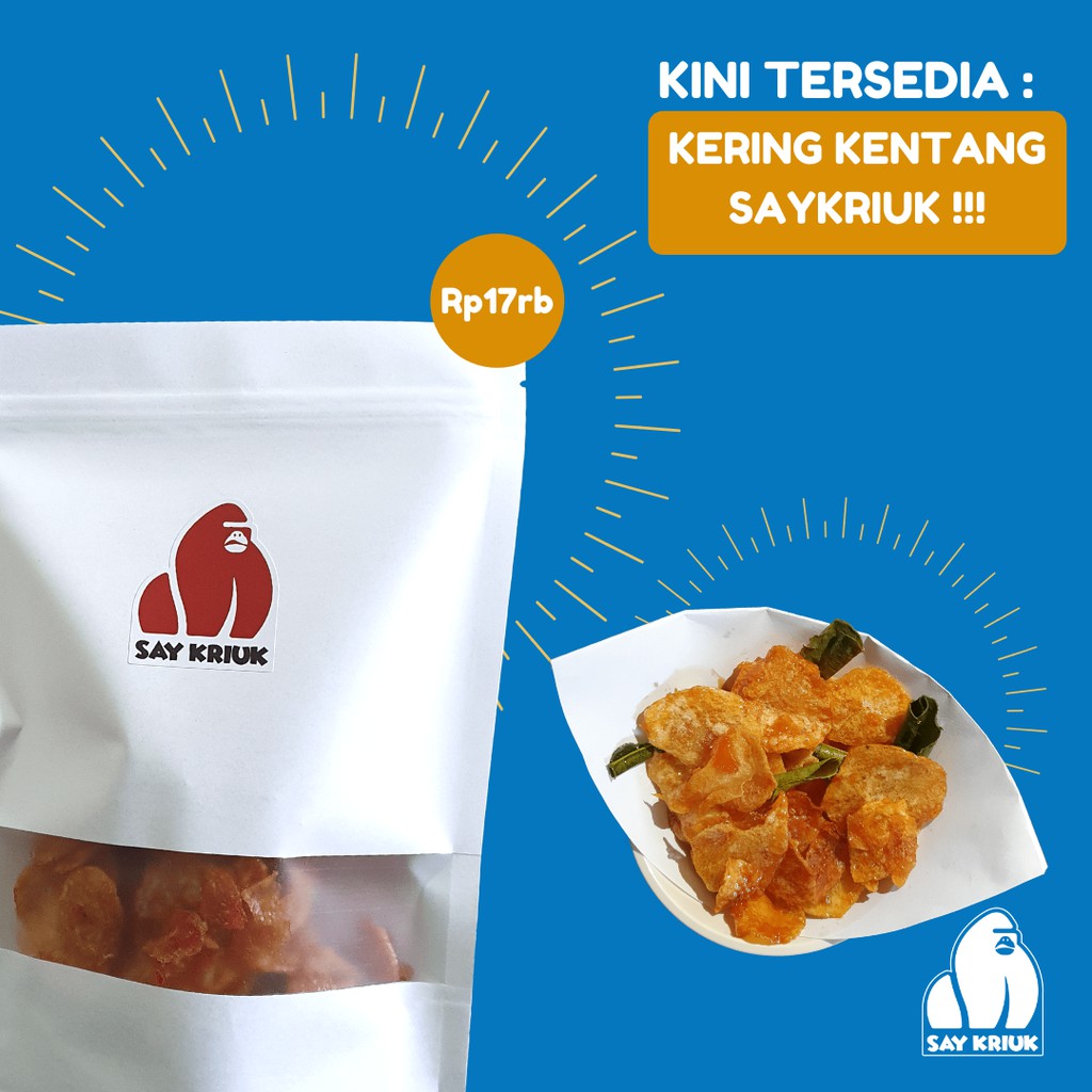 

Keripik Kentang Kering SayKriuk