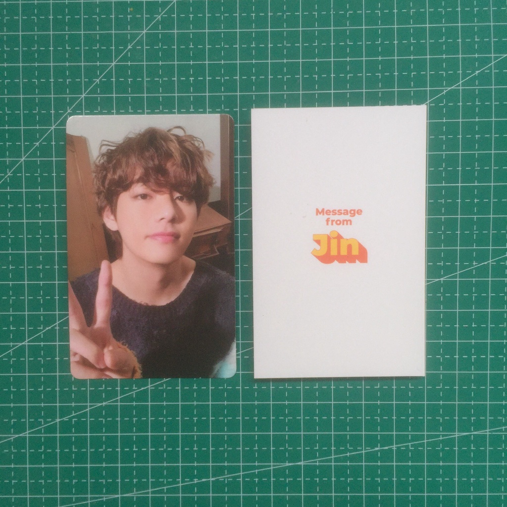 PHOTOCARD RPC DECO KIT TAEHYUNG 2022. BTS. TAEHYUNG. DECO KIT.