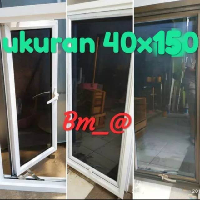 iNstansday- Jendela aluminium 40x150 casement