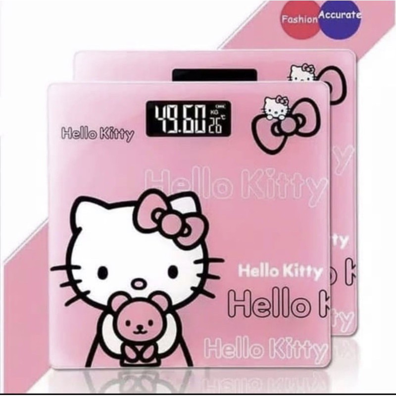 Timbangan Digital Karakter Hellokitty - Pengukur Berat Badan - Timbangan Hello kitty —