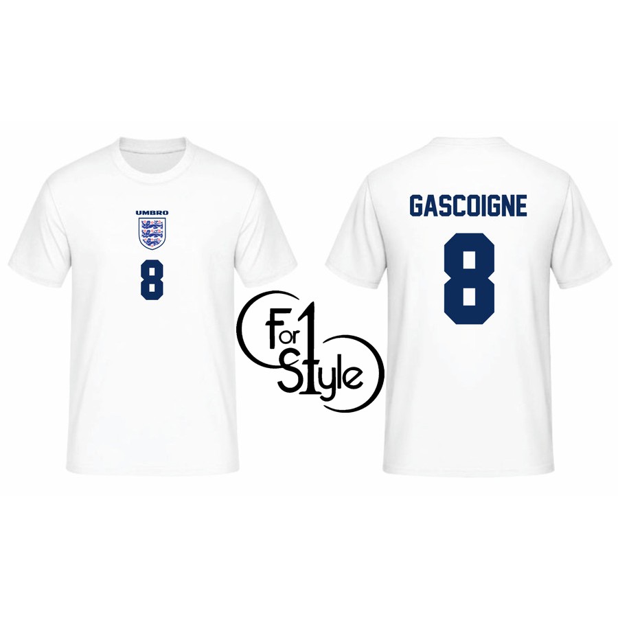 T-SHIRT KAOS ENGLAND EURO 1996 GASCOIGNE