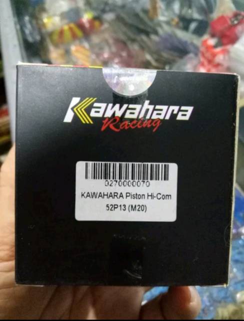 Piston kawahara 52 pen pin 13 mm 13mm original plus ring seher