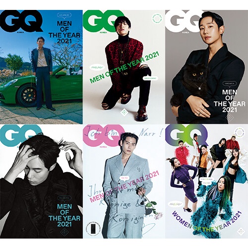 [PO] GQ KOREA MAGAZINE DECEMBER ISSUE 2021 (Cover: Lee Jung-jae, Simon Dominic, Jung Hae-in, Ryu Jun