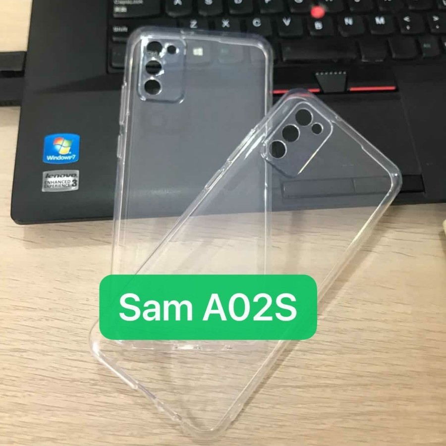 SAMSUNG A02S CASE SOFTCASE CLEAR BENING ANTI CRACK, CASE PROTECT CAMERA