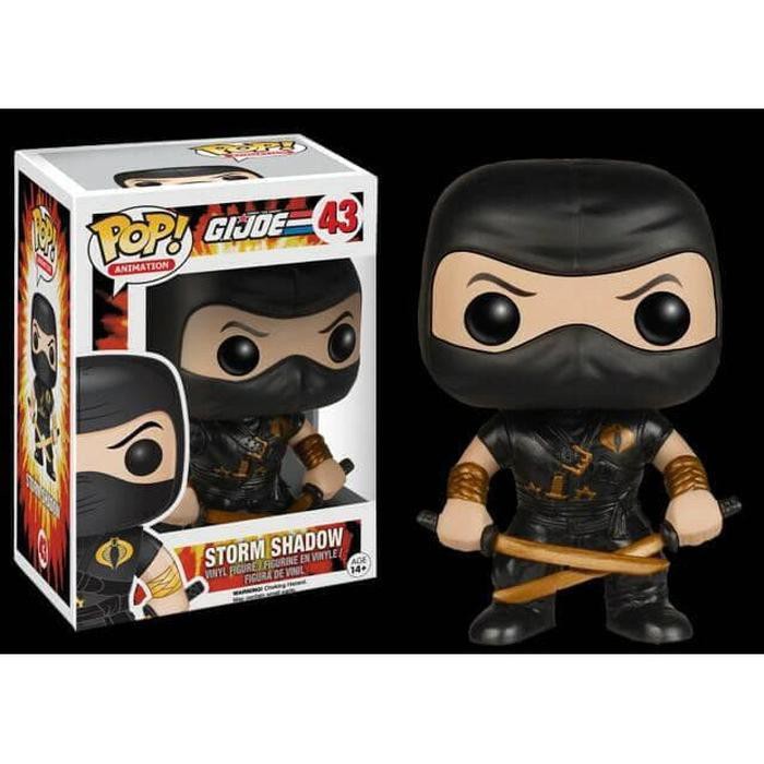 [mainan-hobi] FUNKO POP ORIGINAL - G.I JOE - STROM SHADOW (BLACK SUIT)