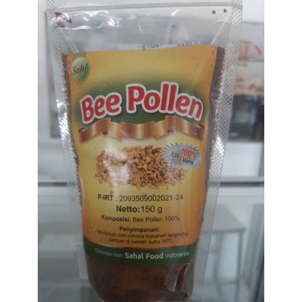 Bee Pollen Serbuk SAHAL FOOD 100% Asli Murni - Bee Pollen 150gram ORIGINAL