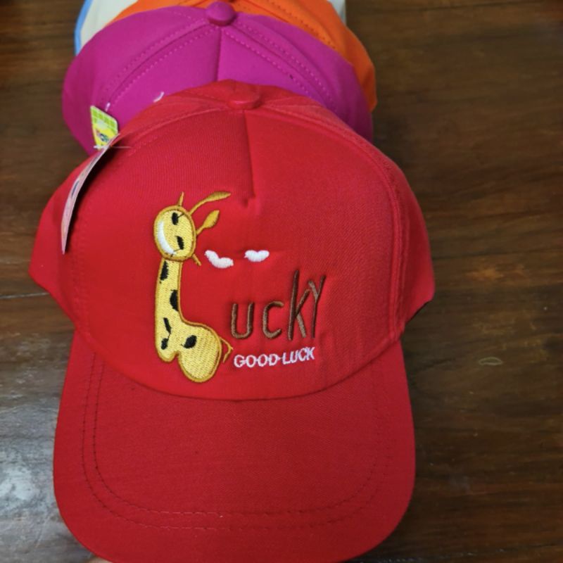 Topi Anak Good Lucky Jerapah Baseball Hat Kids Balita