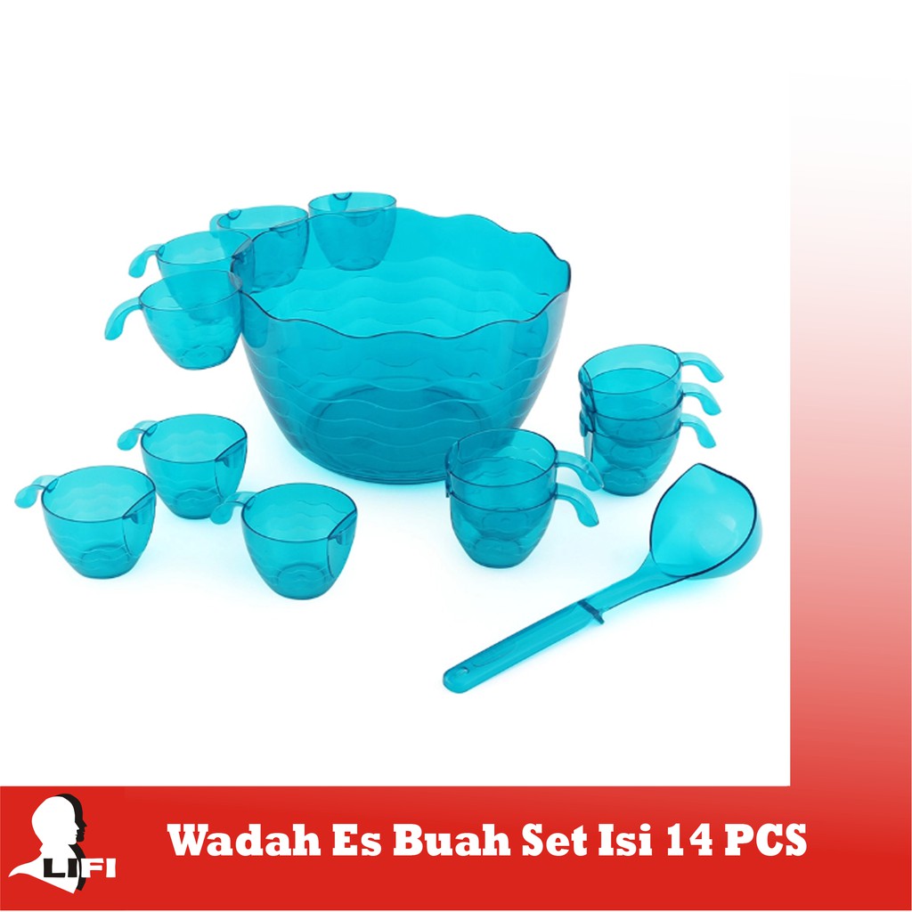 Wadah Es Buah Set Isi 14 PCS