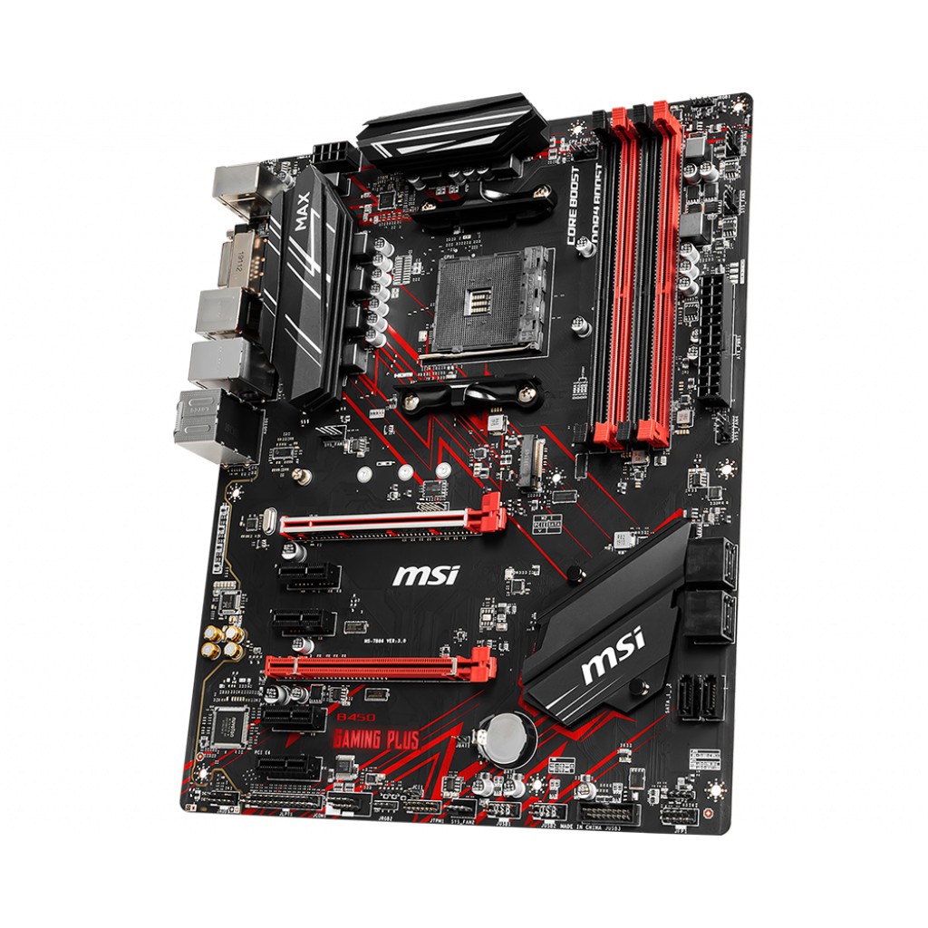 MOTHERBOARD AMD MSI B450 GAMING PLUS MAX - AM4