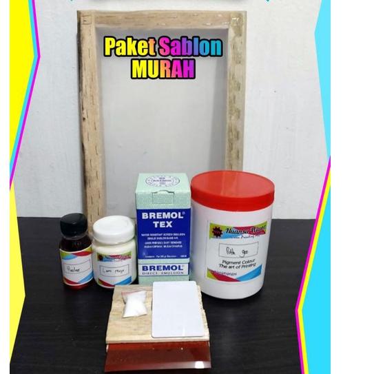 

HOT SALE!!Paket sablon pemula murah