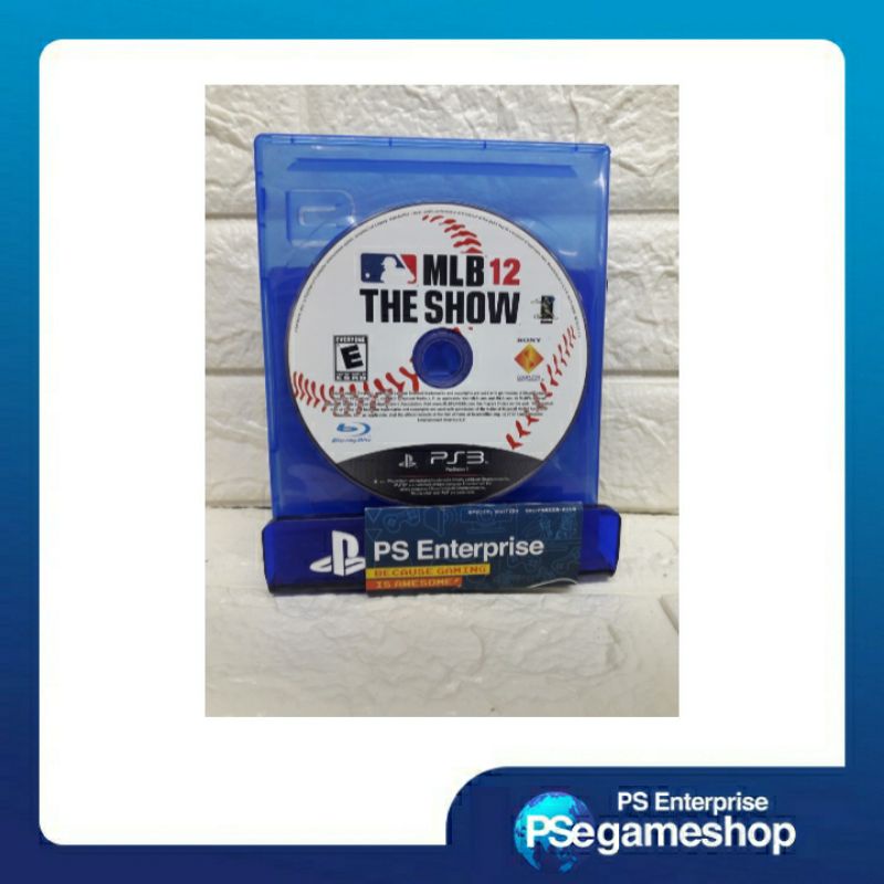 Ps3 MLB 12 The Show ( Cd Only + Box ) Tanpa cover