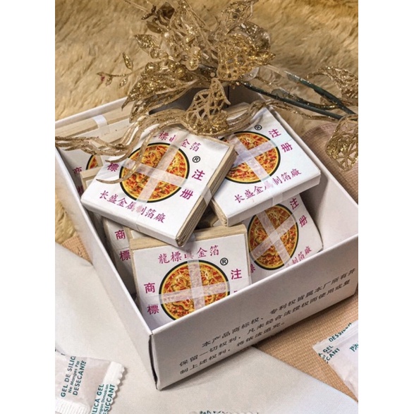 

[TWINKLE GOLD] Gold Leaf / Kimpo / Kertas Emas / Prada “EDIBLE NEW SMAL DRAGON” 100% Original 24 Karat