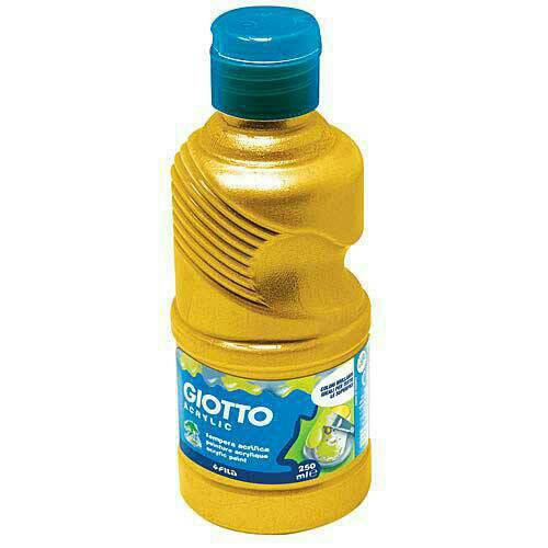 

cat acrylic botol GIOTTO 250 ml banyak murah akrilik gold silver