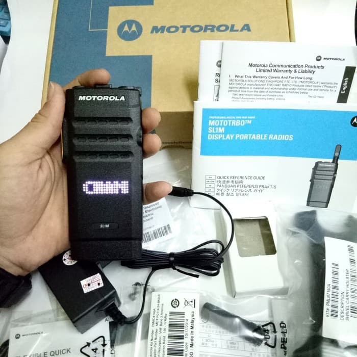 HT MOTOROLA SLIM VHF ORIGINAL MURAH