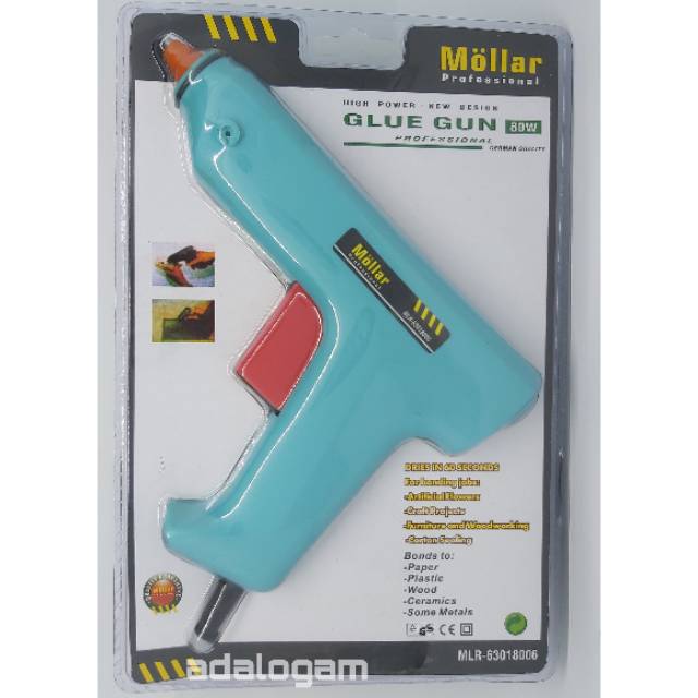 Mollar glue gun 80 Watt 80W / alat tembak lem bakar besar
