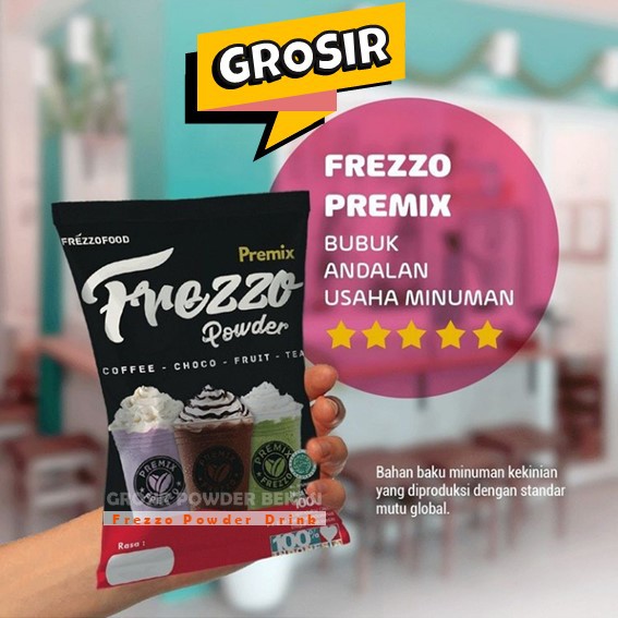 

GROSIR FREZZO POWDER DRINK | Premix Kemasan 1 KG