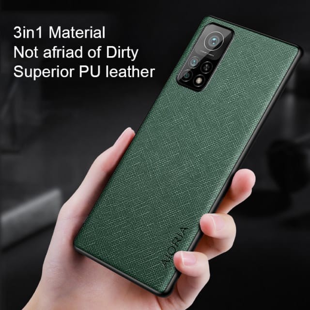 XIAOMI MI 10T / MI 10T PRO SOFT CASE CANVAS CROSS PATTERN